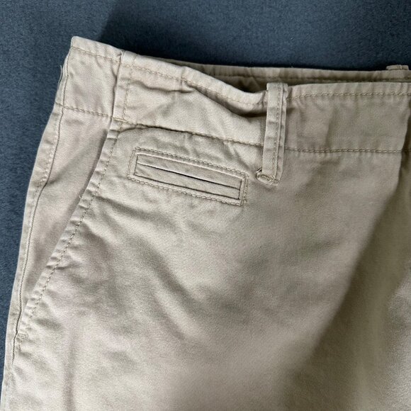Old Navy Mens 32x34 Khaki Broken-In Straight Flat Front Chino Pants Casual - Picture 4 of 12